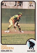 1973 Topps - #456 Dick Green