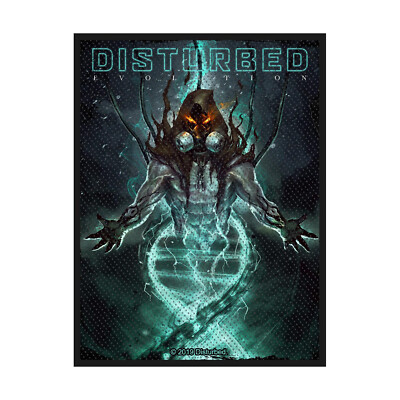 DISTURBED PATCH AUFNÄHER # 11 EVOLUTION 10x8cm FLICKEN ABZEICHEN