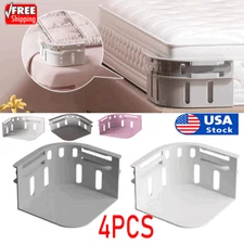 4X Lock Sheet Holders Keep Sheets Tight Heavy Duty Straps Fit All Mattresses TR