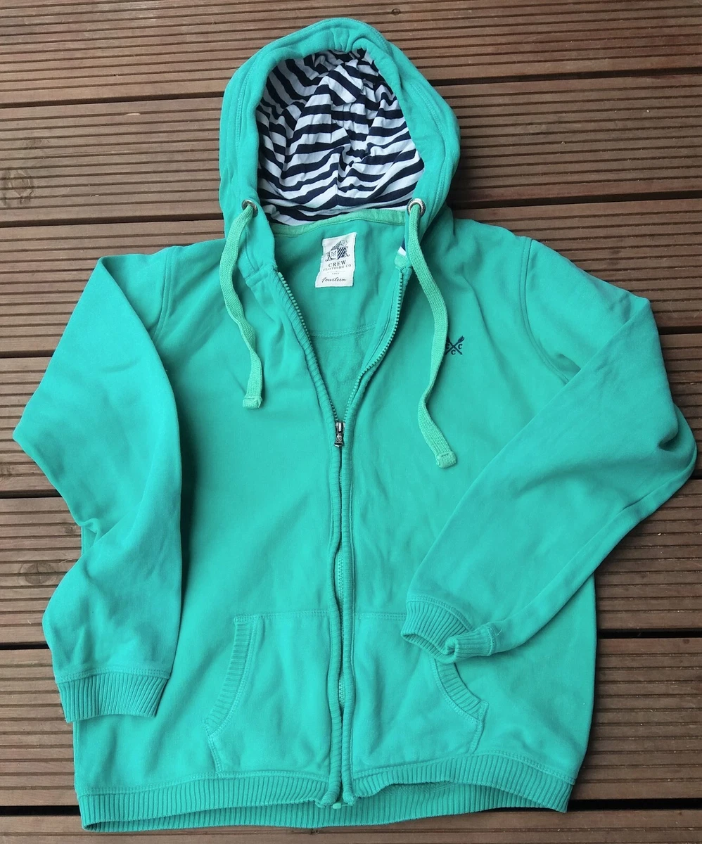 Women's striped shop zip up hoodie