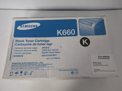 SAMSUNG BLACK TONER CARTRIDGE K660-CLP-K660A-CLP-610,660, CLX-6200, 6210,6240