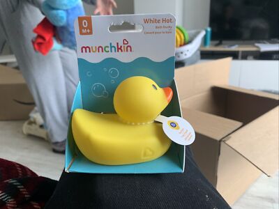 Munchkin White Hot Bath Ducky Ente Spielzeug 0 Monate plus Temperaturkontrolle