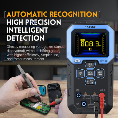FNIRSI DMT-99 High Precision Smart Digital Multimeter 10000 Counts 2.4'' Screen