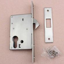 20-50mm HOOK LOCK For SLIDING OR HINGED Aluminium Door Van Gate Lock  Cylinder