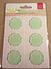 BasicGrey FACT & FICTION Sticker Wax Seals - 6 ct. 