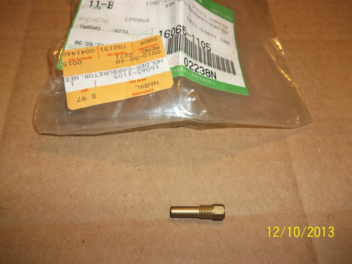 KAWASAKI KLF110 KLT110 OEM CARBURETOR NEEDLE JET HOLDER KLF KLT