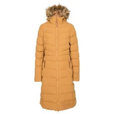 Trespass Audrey Long Hooded Womens Ladies Waterproof Parka Coat Padded Jacket