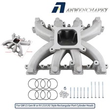 For Gm Ls Gen Iii Or Iv Ls3l92 Chevy 300-131 Single Plane Carb Intake Manifold