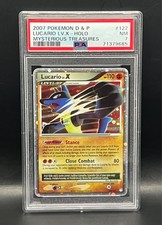 Lucario LV.X 122/123 Ultra Rare Holo-2007 D&P Pokémon Mysterious Treasures-PSA 7 on eBay