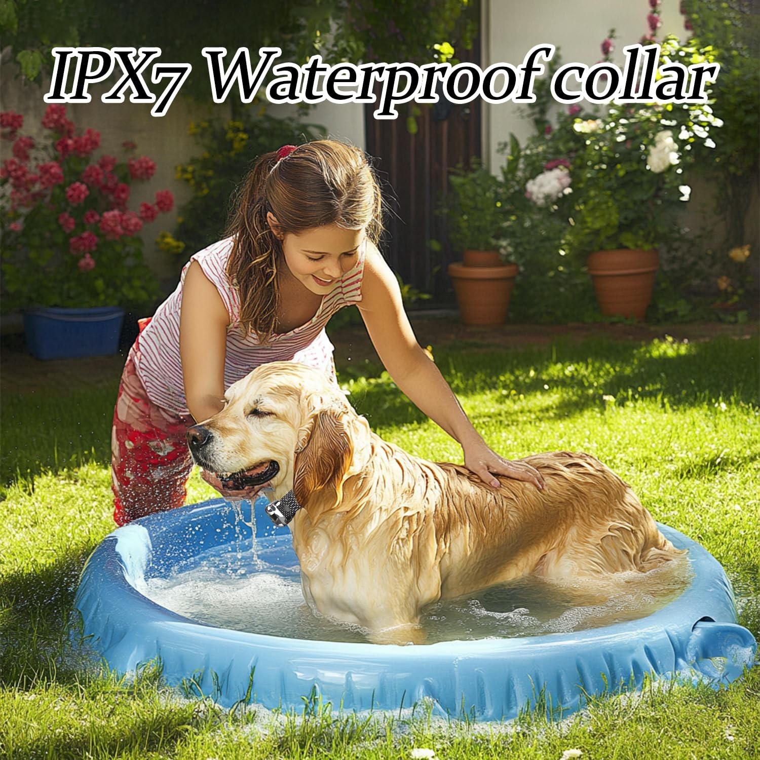 Wireless Dog Fence & Ultrasonic Training Collar -1160-Yard Adjustable Boundar...