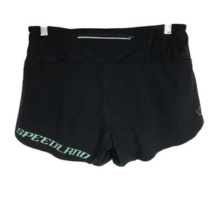 Rabbit Speedland Running Shorts Small Black Trail Performance Activewear