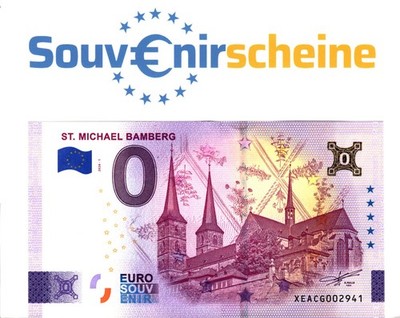 0 Euro Schein XEACG 2026-1 ST. MICHAEL BAMBERG (gold)