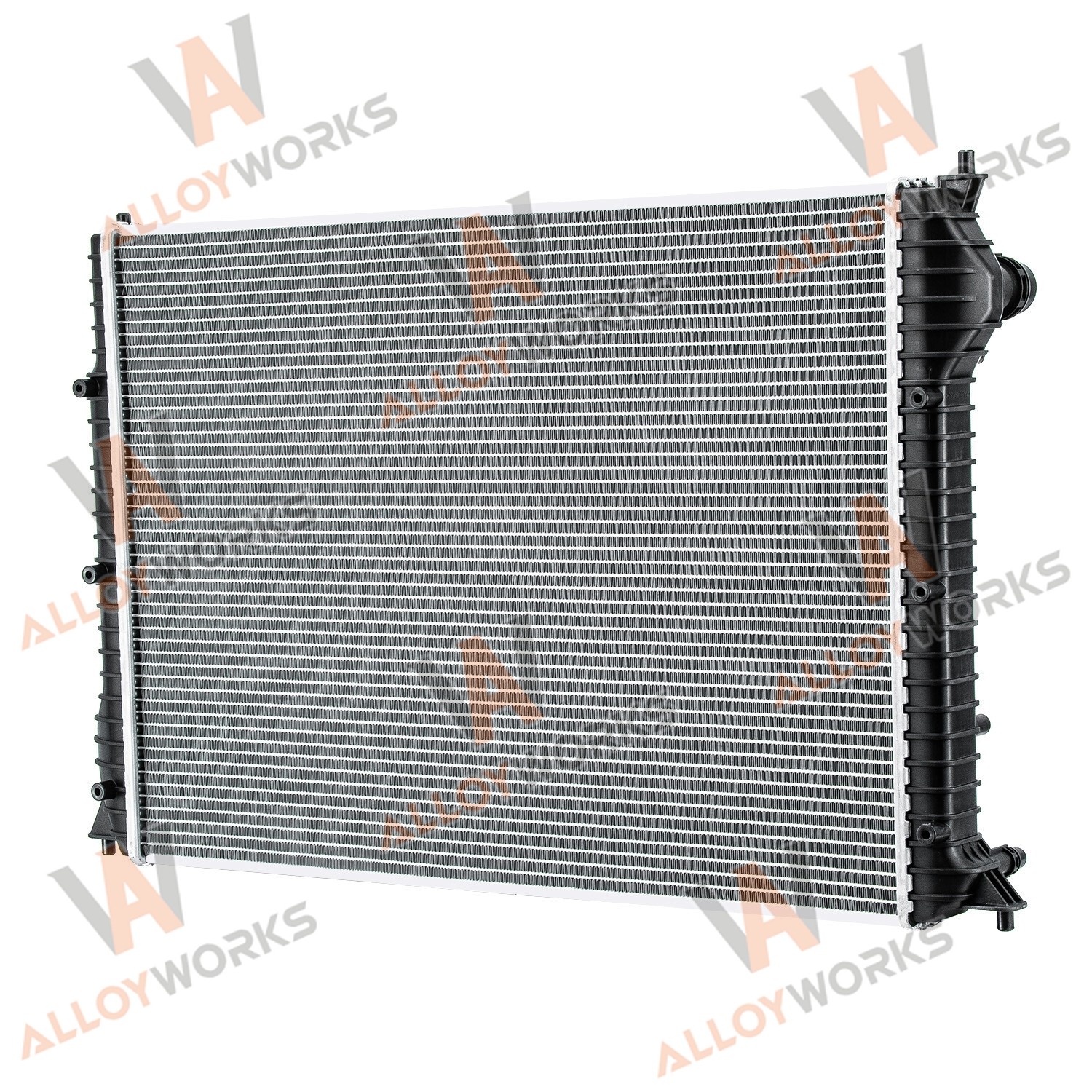 2 Row Radiator For 2004-2011 Bentley Continental Gt Gtc Flying Spur W12 Engine.