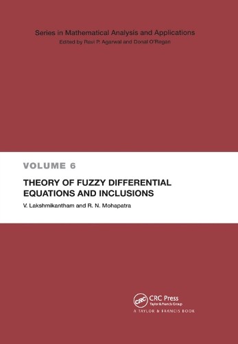 Theory of Fuzzy Differential Equations and Inclusions - 9780367395322