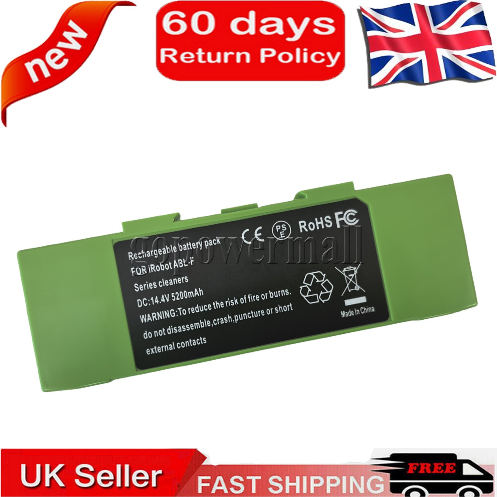 new Battery ABL-F for iRobot Roomba J5+ J6+ J7+ J8+ i8+ i7+ i6 i4 i3 i2 i1+