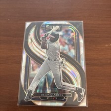 2025 Select Baseball - Deion Sanders - Premier - Cracked Ice- #195 Braves