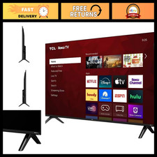40" 1080p QLED Smart TV, Roku OS, Bluetooth, HDMI ARC, Home Entertainment