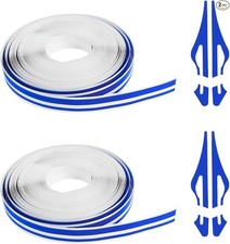 2 Rolls X 32ft Vinyl Pinstriping Tape For Cars And Motorcycles Au Color Blue