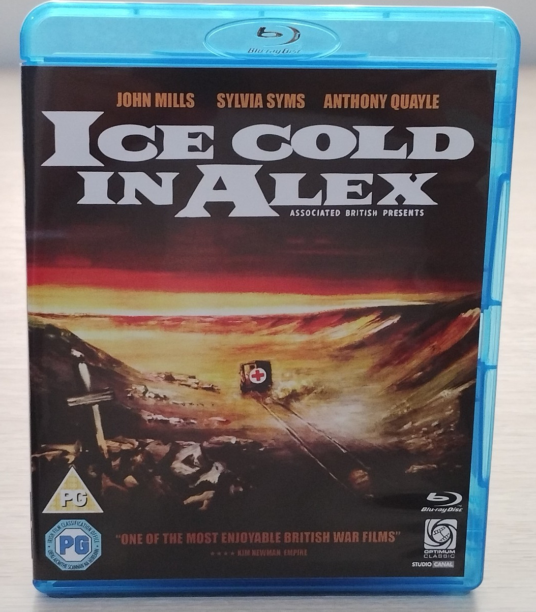 Ice Cold In Alex Blu-Ray In Mint Condition