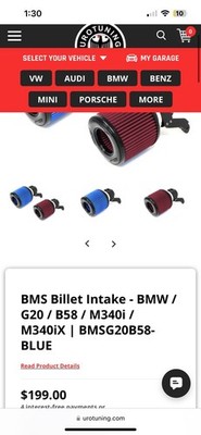 BMS Intake b58