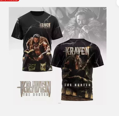 Kraven The Hunter 3D shirt, Sale!! 2025 shirt 3D Mother day