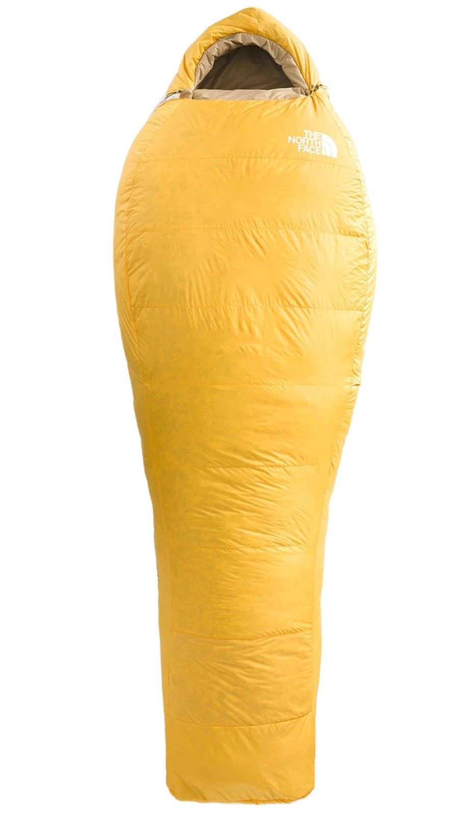 The North Face Evolution Down 35° Sleeping Bag Regular RH Yellow Khaki *SAMPLE*