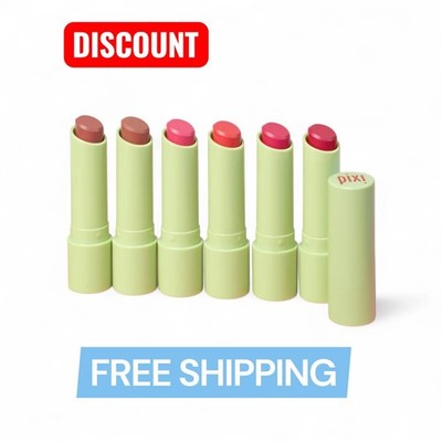 Pixi NaturelleLip Hydrating Demi-Matte Lipstick with Sunflower Oil, Joj, 3.4 g