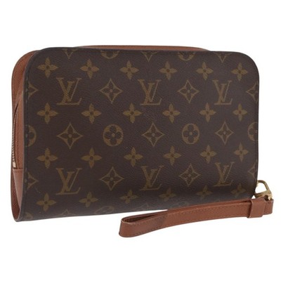 LOUIS VUITTON Monogram Orsay Clutch Bag M51790 LV Auth ka3441