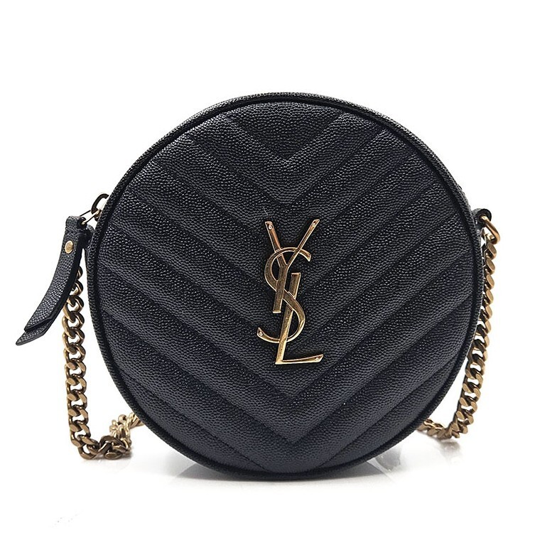 Borsa a tracolla Saint Laurent per fotocamera rotonda 610436 96330983