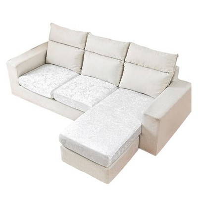 Sitzer Sofa Sitzbezüge Stretch Samt Couch Schonbezug Schoner Kissenbezug