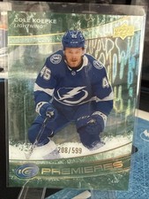 2022-23 UD Ice Hockey Ice Premieres Cole Koepke 208/599