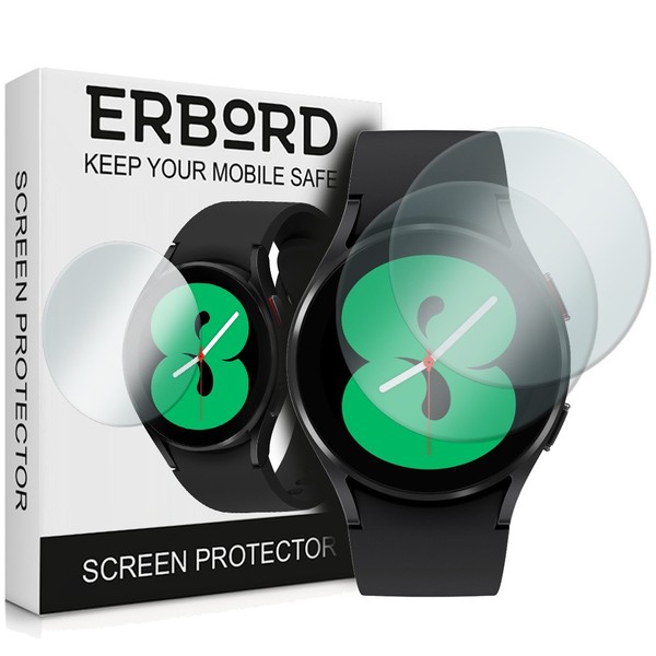 2X Erbord Schutzglas FüR Samsung Galaxy Watch 4 40Mm, Glas-image