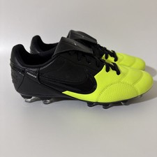 Nike Men 6.5/ Women 8 Premier 3 Firm Ground Soccer Cleats Black/Volt AT5889-009