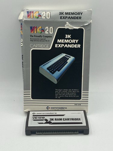 Commodore VIC 20 3k RAM Cartridge VIC-1210 EXPANDER GRAFIK mit Box - Bild 2 von 5