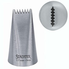 St&auml;dter Fine Line Star Band Spout Basket Weave Spout Large Spout 17 mm