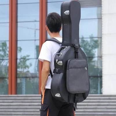 Sac de concert de basse Portable, étui de guitare Portable, grande poche, sac - Photo 1/4