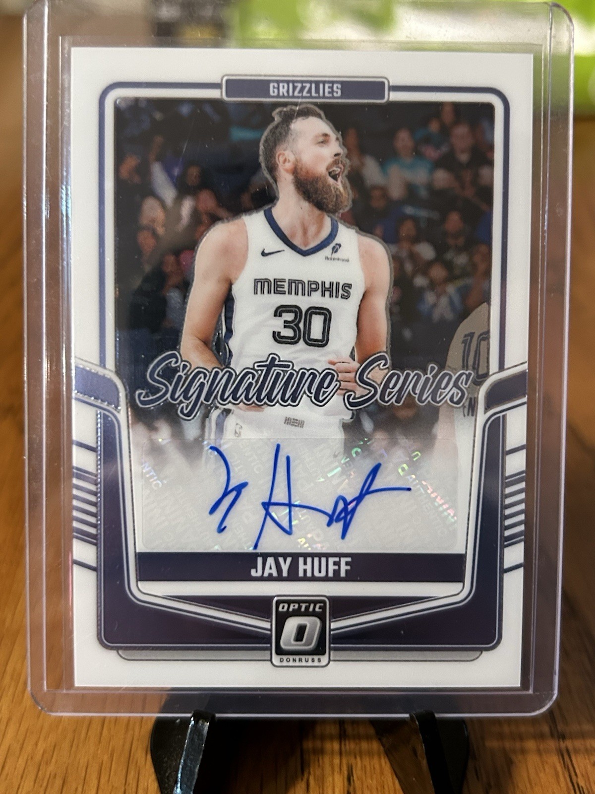 2024-25 Donruss Optic #SS-HUF Jay Huff Signature Series Autograph Auto
