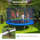 Trampoline Stakes Ground Anchors 11" U Shaped for Outdoor Camping Tent 32 Pack — photo 5