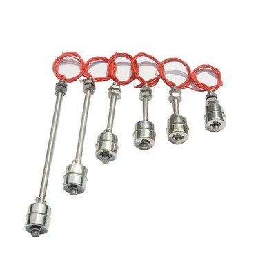 Float Switch Water Level Sensor Stainless Steel 45-150mm Double Ball Liquid Tank
