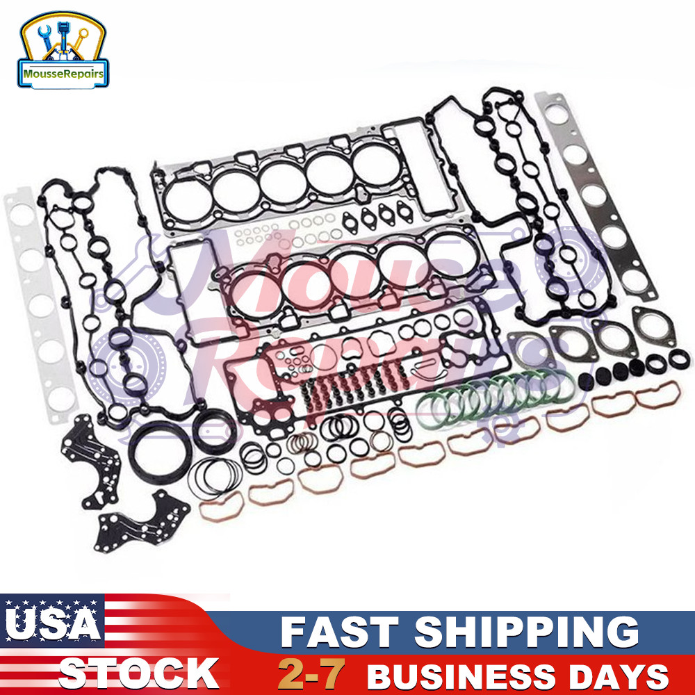 Cylinder Gaskets Seals Overhaul Kit For Audi R8 Lamborghini 5.2L FSI V10 CSP BUJ