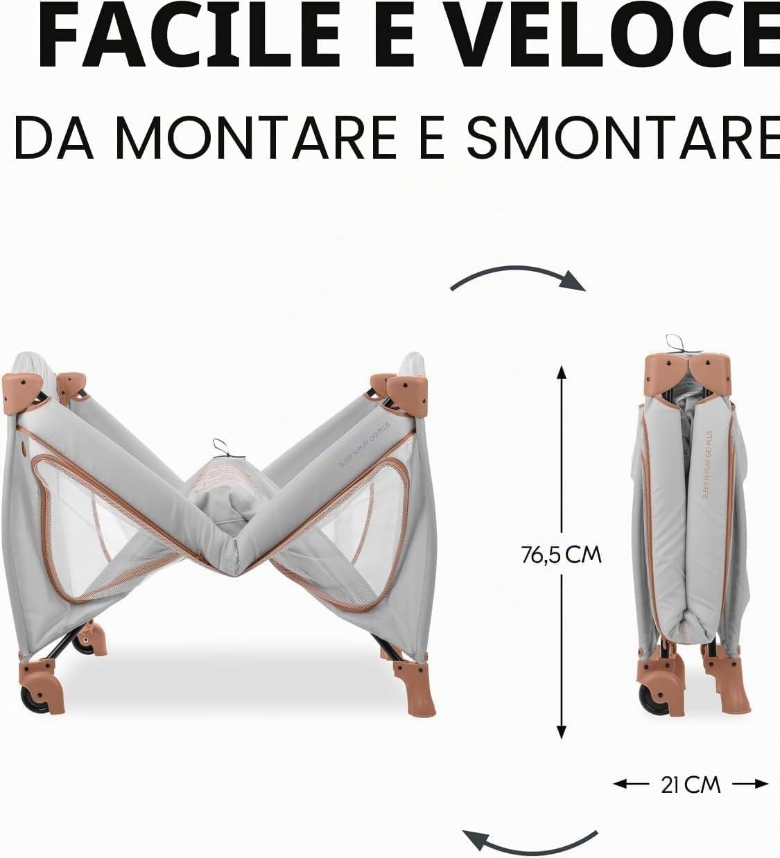 Lettino da viaggio Sleep N Play Go Plus foto 5