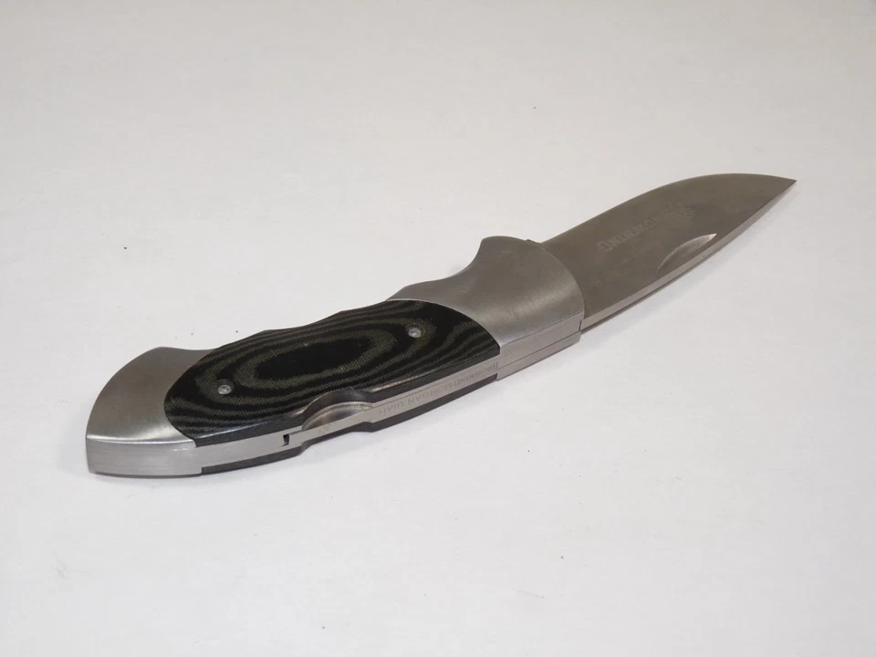 Browning Morgan Utah Clip Point Lockback 440C Stainless Folding Pocket Knife - Image 3 of 4