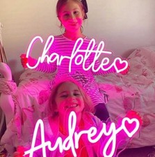 Custom Acrylic Name Sign for Kids Room Personalized Wall Art