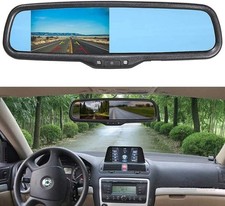 Car OEM 4.3" Mirror Monitor Rear View Night Vision for Backup Camera No1 Bracket
