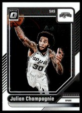 Julian Champagnie 2024-25 Donruss Optic #32 San Antonio Spurs