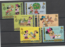 Lesotho - 6  Comic - Werte (Donald  & Christmas)   postfrisch            *95*