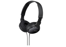 Sony ZX Series Wired On-Ear Headphones, Black MDR-ZX110
