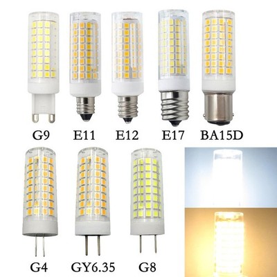 10x G4/GY6.35/G8/G9/E11/E12/E14/E17/BA15D 102-2835 LED Bulb Light Lamp 7W Lights