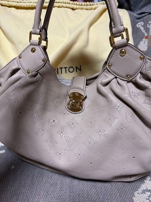 LOUIS VUITTON Solar PM Schultertasche M93455 Mahina Leder Pudel