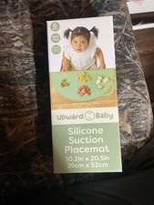 Silicone Suction Placemat Upward Baby Suction Plate Brand New